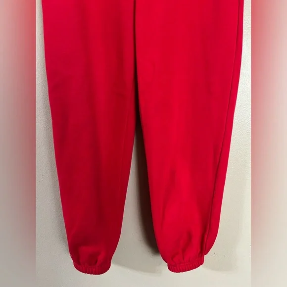 RARE! Parke Embossed Unisex Fleece Sweats/Joggers - Picture 3 of 7